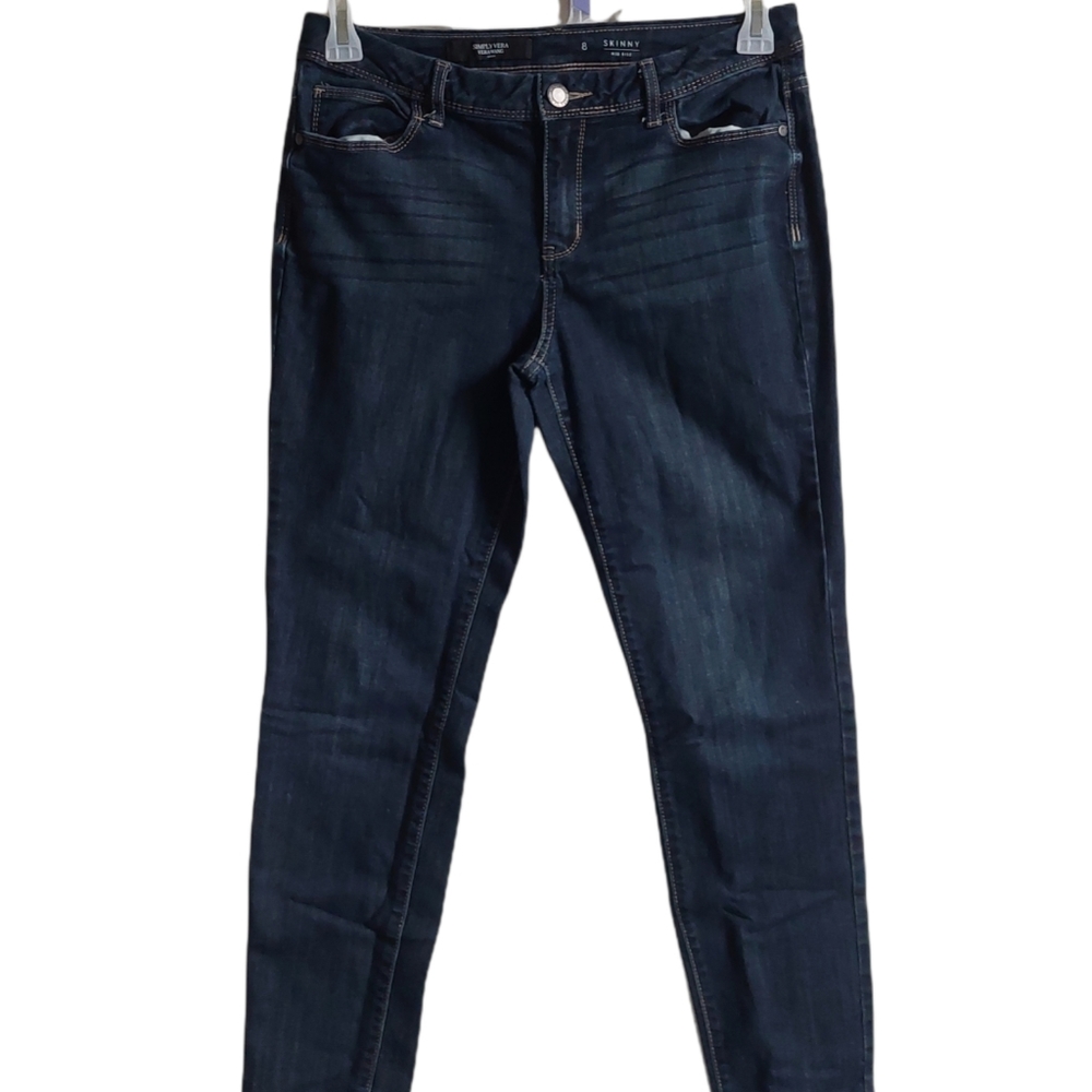 SIMPLY VERA VERA WANG WOMEN'S SKINNY JEANS SIZE 8